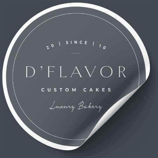 Logo Sticker Dflavorcc