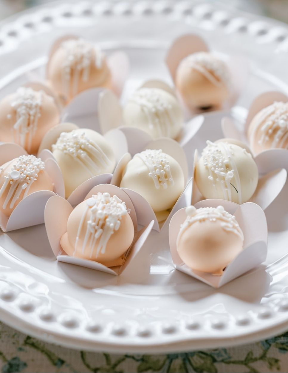 Curated dessert bar for a Lowcountry wedding at Honey Horn in Hilton Head Island SC