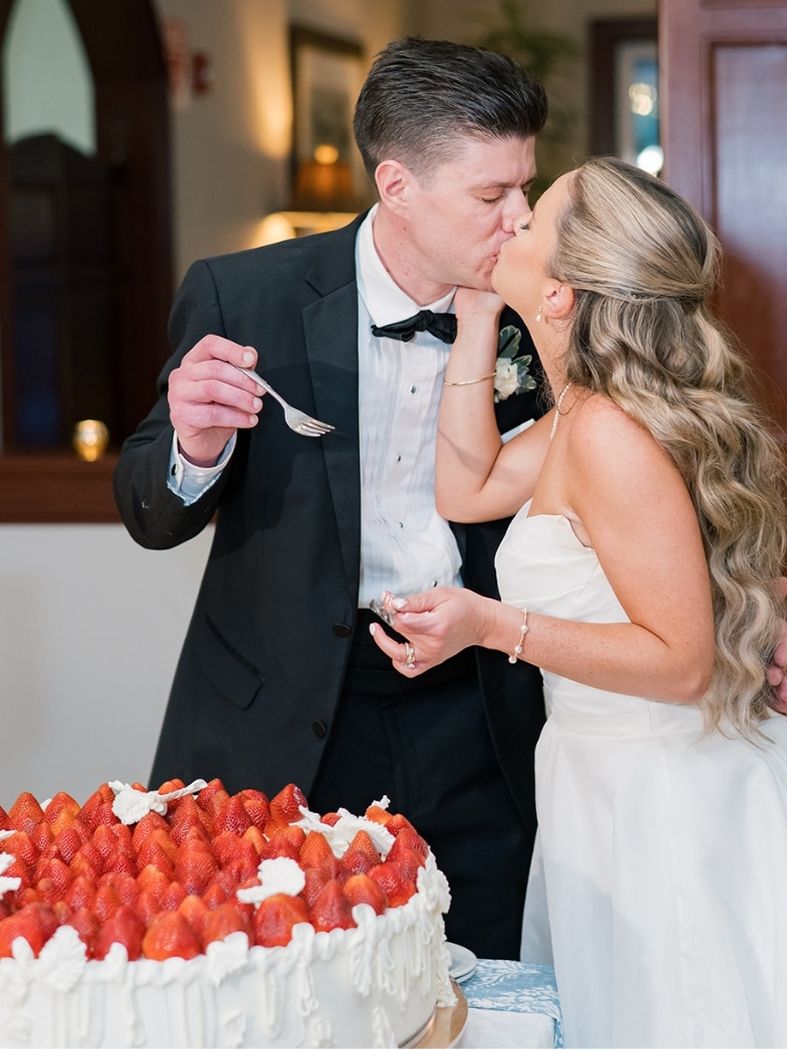 Chantilly wedding Cake at Port Royal Plantation in Hilton Head SC