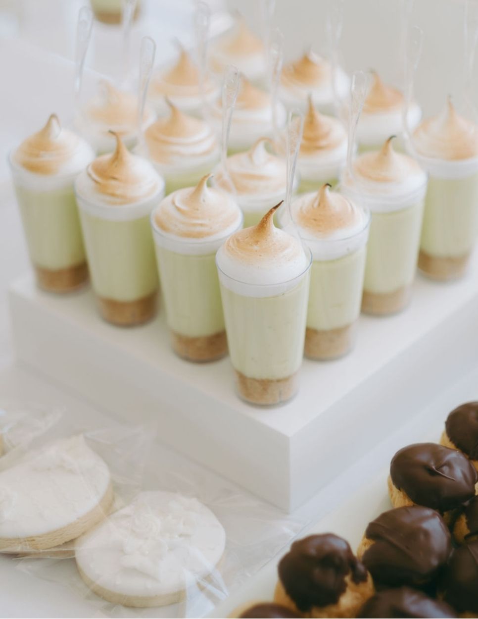 Curated dessert bar for a Lowcountry wedding at The Chateaw 1800 in Rincon GA