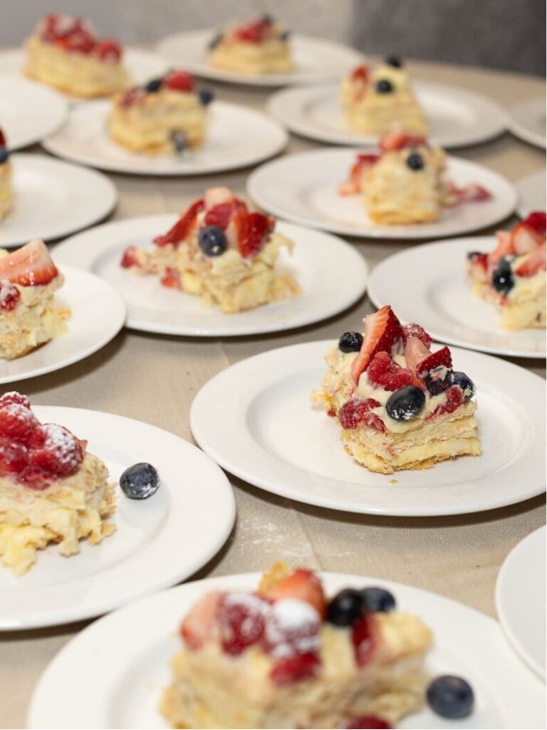 Millefoglie Cake Slices / Italian Cake made for Dflavorcc at The westin Hilton Head Island SC